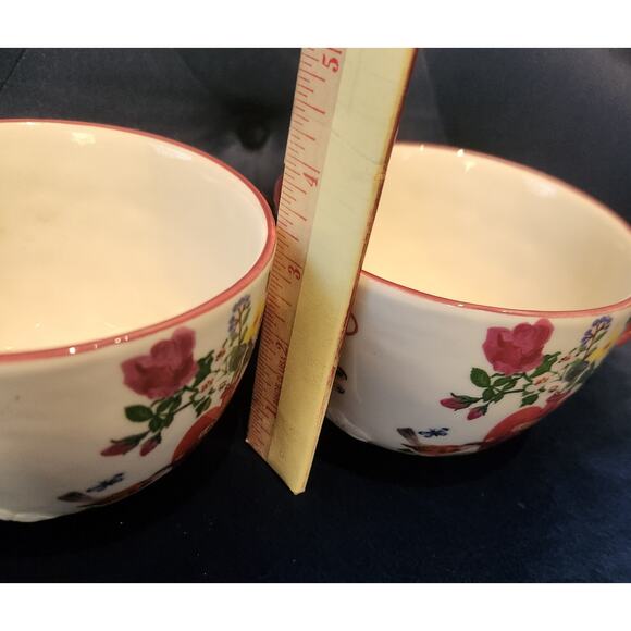 2 Anthropologie Nathalie Lete Titania Love mugs Holds 12 ounces - Picture 8 of 10